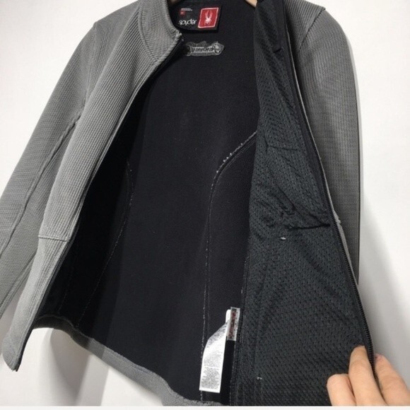 Spyder Endure Full-Zip Sweater Gray Jacket S - Picture 5 of 8